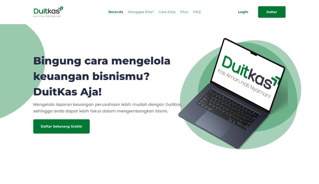 Redesain UI DuitKas.com